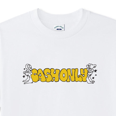 Cash Only Sketchbook T-Shirt - White - Streetart.fr